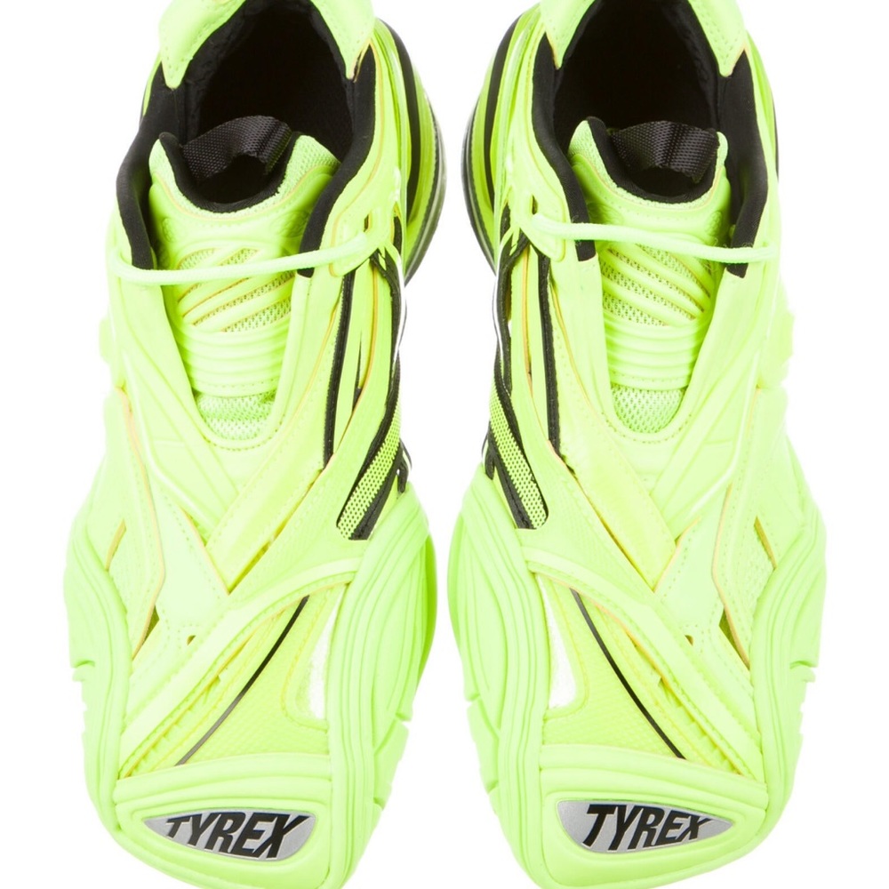 Balenciaga Women’s Tyrex Lime Green Sneakers Size 8